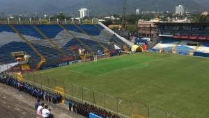 El estadio Morazán de San Pedro Sula luce sus mejores galas en los últimos años.