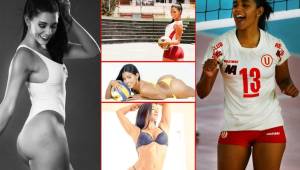 Rocio Miranda no solo es una una voleibolista, también es modelo y empresaria.