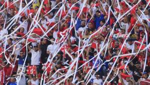 La afición del Olimpia celebró el título 31 en el estadio Nacional.