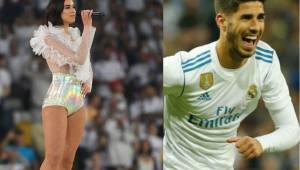 Marco Asensio habría conquistado a la famosa cantante y al parecer pasaron la noche juntos.