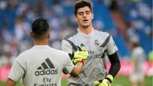 Courtois fue puesto como titular ante el Leganés, pese al premio de mejor portero de Europa de Keylor Navas.