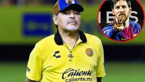 El argentino Diego Maradonona se retractó de las declaraciones contra Messi.