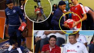 La segunda jornada de la Liga Nacional de Honduras dejó fotos curiosas en las diferentes canchas del país.