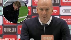 Zidane dijo que no hay que culpar al árbitro por sus decisiones durante el Real Madrid-Barcelona.