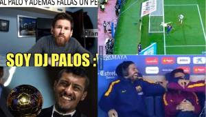 Lionel Messi falló un penal y estrelló el balón en el poste tres veces. Los memes no podían faltar pese a que golearon a La Coruña.
