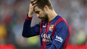 Piqué lamentó la eliminación del Barcelona en la Champions.