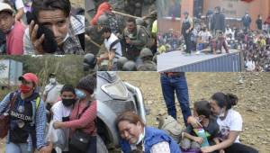 La Policía de Guatemala dispersó el lunes una caravana con miles de migrantes hondureños, apostados durante el fin de semana en una carretera en el poblado de Vado Hondo (este), y terminó de ahuyentarlos con el uso de bombas lacrimógenas.