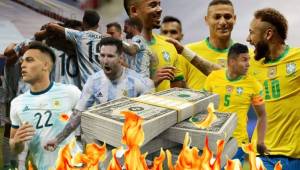 El duelo por el título de Copa América entre Brasil-Argentina emociona por ver a las máximas estrellas del continente brindando espectáculo este sábado. Aquí te presentamos los jugadores más caros de cada escuadra y el valor de las selecciones en conjunto.