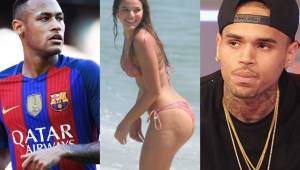 Neymar y Chris Brown tuvieron un encontronazo en redes sociales.