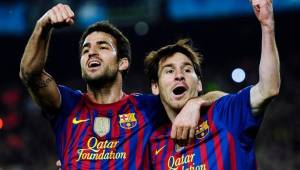 Fabregas y Messi crearon una bonita amistad desde que se conocieron en La Masía.