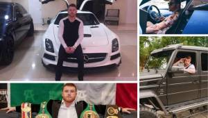 Canelo Álvarez es una de las máximas figuras del boxeo en la actualidad, eso lo hace tener varios lujos en su vida como la espectacular colección de autos gracias a los millones que gana.