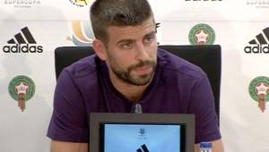 Piqué confirmó que no seguirá jugando para la selección española.