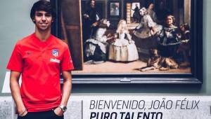 El Atlético de Madrid anuncia su segundo fichaje en el día. Primero Héctor Herrera y ahora Joao Félix.