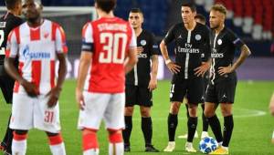 El partido entre PSG y Estrella Roja está siendo investigado por un supuesto amaño.
