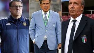 Reconocidos entrenadores a nivel Mundial no pudieron llevar a sus selecciones al Mundial de Rusia 2018.