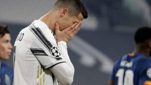 Cristiano Ronaldo cayó eliminado de la Champions por tercer año consecutivo con la Juventus.