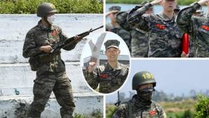 La estrella surcoreana de fútbol Son Heung-min terminó este viernes con honores su servicio militar de tres semanas en un campo del sur de la península, ya que fue designado como uno de los cinco mejores alumnos de su unidad, anunciaron los Marines.