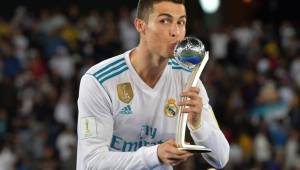 Cristiando Ronaldo ganó el balón de plata tras los dos goles que anotó en el Mundial de Clubes y demostró que tiene capacidad para callar bocas haciendo goles. AFP