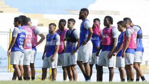 La Selección Sub-23 de Honduras ha estado trabajando con 15 futbolistas en San Pedro Sula durante la última semana. Fotos DIEZ