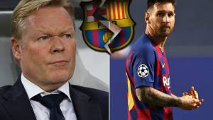Messi está enojado e insatisfecho con la directiva del Barcelona y eso se lo hizo saber al nuevo técnico del club, Ronald Koeman.
