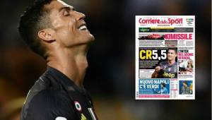 Cristiano Ronaldo ya es cuestionado en Italia por su falta de gol.