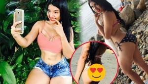 La guapa modelo sampedrana subió en sus redes sociales fotos candentes con las que le da la bienvenida al verano que se aproxima en Honduras.
