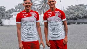 Los futbolistas de Marathón Luis Vega y Kervin Arriaga están en duda para jugar por la Liga Concacaf donde se medirán al Diriangén de Nicaragua. Fotos cortesía
