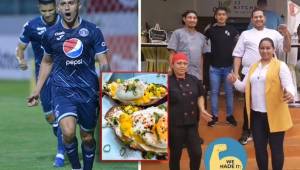 Matías Galvaliz se convierte en el cuarto futbolista activo del Motagua que ostentan de un restaurante.
