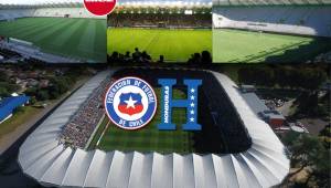 El precioso estadio Germán Becker de Temuco en el que que Chile y Honduras medirán fuerzas el próximo noviembre.