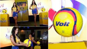 Este el balón Voit Lummo Blaze que se utilizará en la etapa final del torneo Clausura de la Liga Nacional.