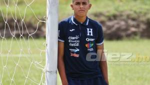 Luis Palma ahora está concentrado con la selección sub-17 de Honduras.