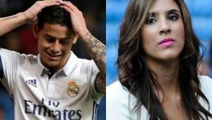 James Rodríguez causo polémica luego de un mensaje que le mandó a Daniela Ospina.