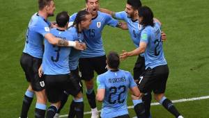 Uruguay cerró líder del Grupo A y deja a Rusia como segundo; eliminadas Arabia Saudita y Egipto. FOTOS: AFP