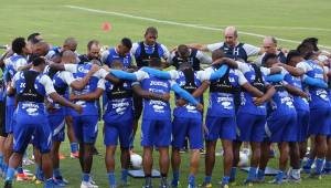 La Selección de Honduras tendrá un apretado fin de semana entre su viaje a Jamaica para debutar en la Copa Oro. Fotos DIEZ