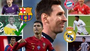 El mercado de fichajes en Europa está que arde. Messi, Griezmann, Cristiano Ronaldo, Dybala, los nombres del día.