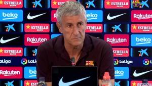 Quique Setién también ha dicho que todavía tienen esperanzas de ganar la Liga de España.