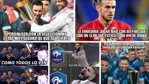 ¡Para morir de risa! Ni en la fecha FIFA se salvan, Lionel Messi y Gareth Bale, víctimas favoritas de las burlas. El argentino por ganar la 'Copa Mundial Árabe' y el gales por 'bombardear' al Real Madrid. Hasta Benzema se fue en la colada.