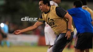 Nahún Espinoza lamentó que el segundo gol del Honduras haya sido por una serie de errores en defensa. Foto Moisés Valenzuela.