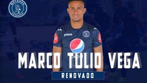 Marco Tulio Vega seguirá compitiendo por la titularidad en la delantera azul.