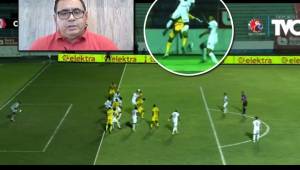La Comisión de Arbitraje dijo que está bien anulada la jugada de gol de Devron García en el clásico Olimpia vs. Real España.