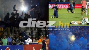 Te mostramos las imágenes más curiosas que dejó el juego entre Motagua y Platense, donde los azules lograron el pase a la final.