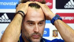 Julen Lopetegui fue despedido por la Federación de Fútbol de España.