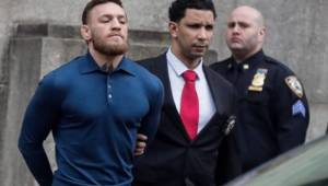 McGregor fue detenido por la Policía de New York // Foto cortesía Reuters.
