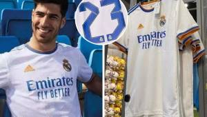 Real Madrid ya tiene lista su indumentaria para la temporada 2021-22 y Benzema, Marcelo y Asensio ya la lucen. La tipografía de número sorprende.