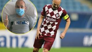 Iniesta fue operado y estará cuatro meses de baja con el Vissel Kobe.