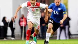 La selección de Marruecos gustó y ganó ante Estonia.