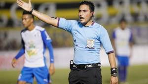 El silbante hondureño Saíd Martínez ha sido designado como el único central que representará el país en la Copa Oro de Concacaf. Foto DIEZ