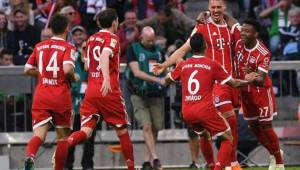 El Bayern ha sido más que contundente ante el Borussia Moenchengladbach.