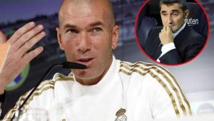 Zidane lamentó la destitución de Valverde, pero cree que el Barcelona no cambiará mucho su estilo con Setién.