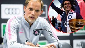 Tuchel aseguró que Cavani se quedará en el PSG en la próxima temporada.